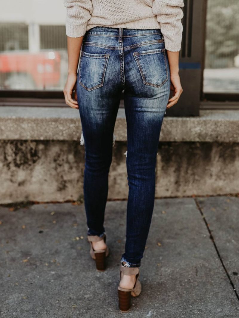 Dżinsy Damskie Skinny Denim