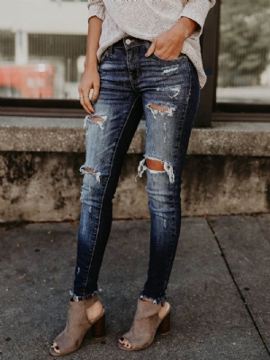 Dżinsy Damskie Skinny Denim