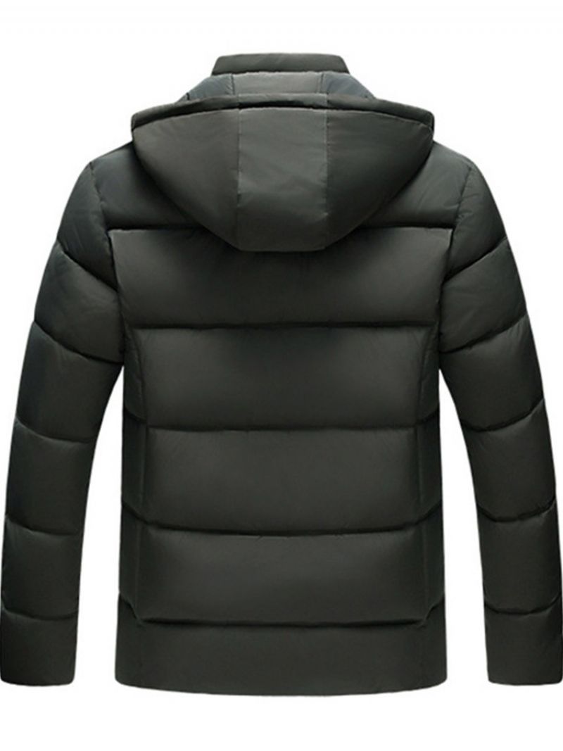 Kieszonkowy Standardowy Zwykły Zamek Błyskawiczny Casual Down Jacket