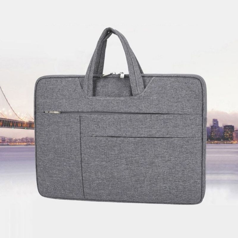 Poliester Plain Office Tote Bag Torby Na Laptopa