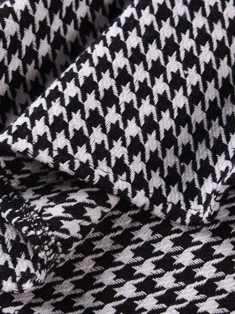 Zachodni Peleryna Jesienna W Houndstooth