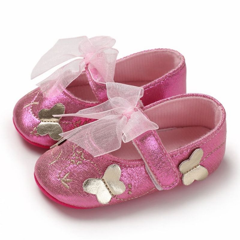 Buty Dziecięce Bowknot Velcro