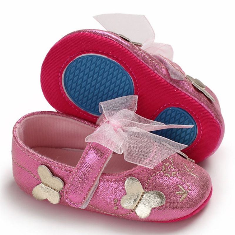 Buty Dziecięce Bowknot Velcro