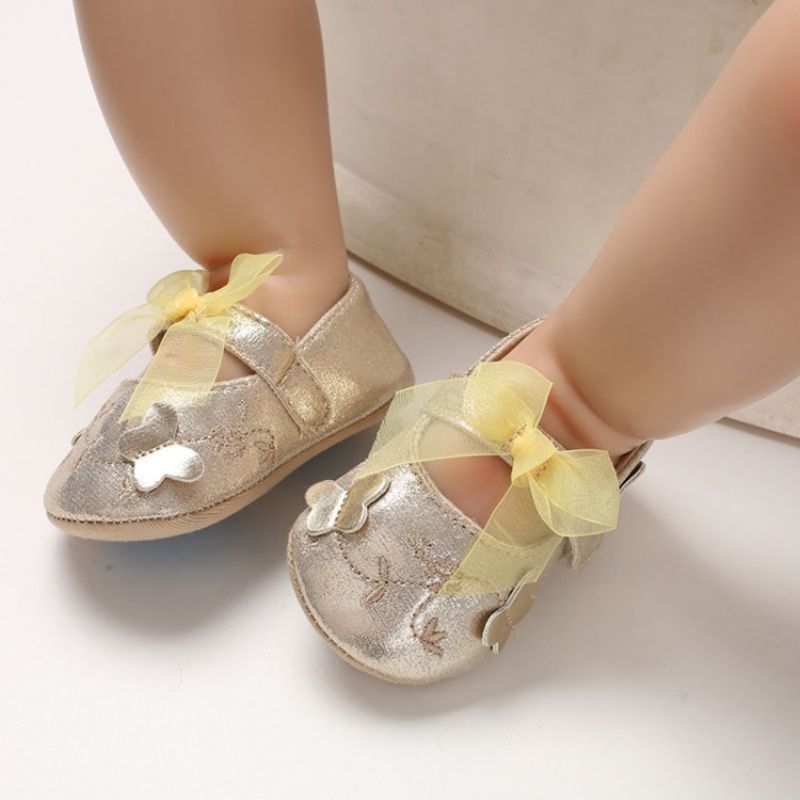 Buty Dziecięce Bowknot Velcro