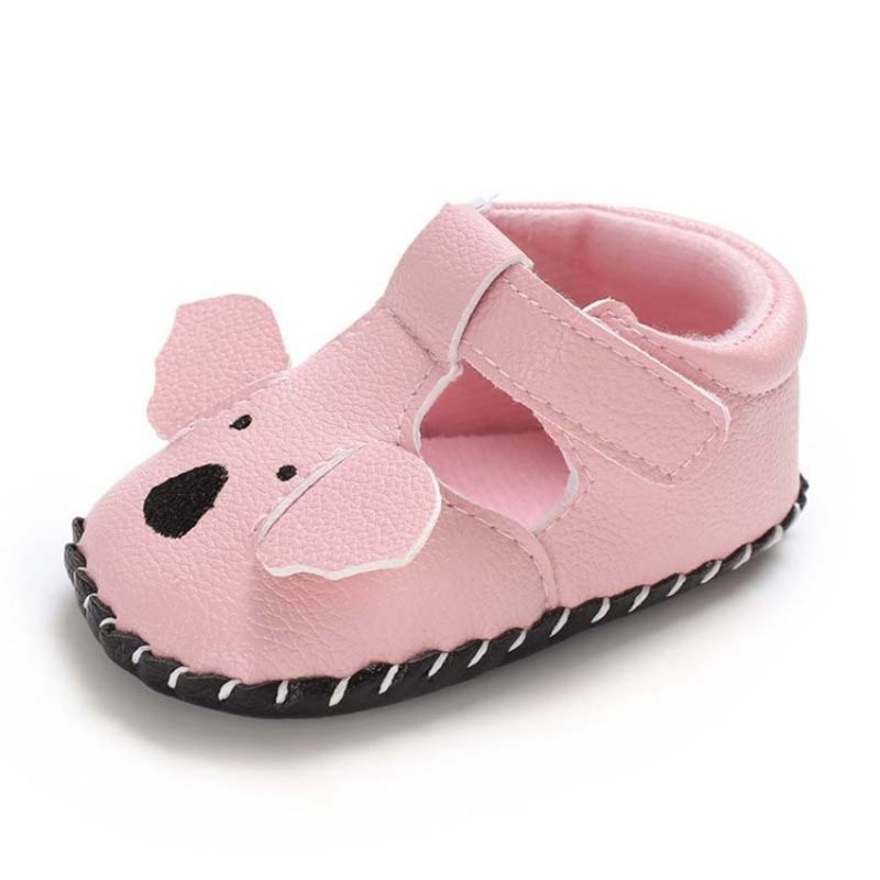 Pu Velcro Cartoon Maluch Buty