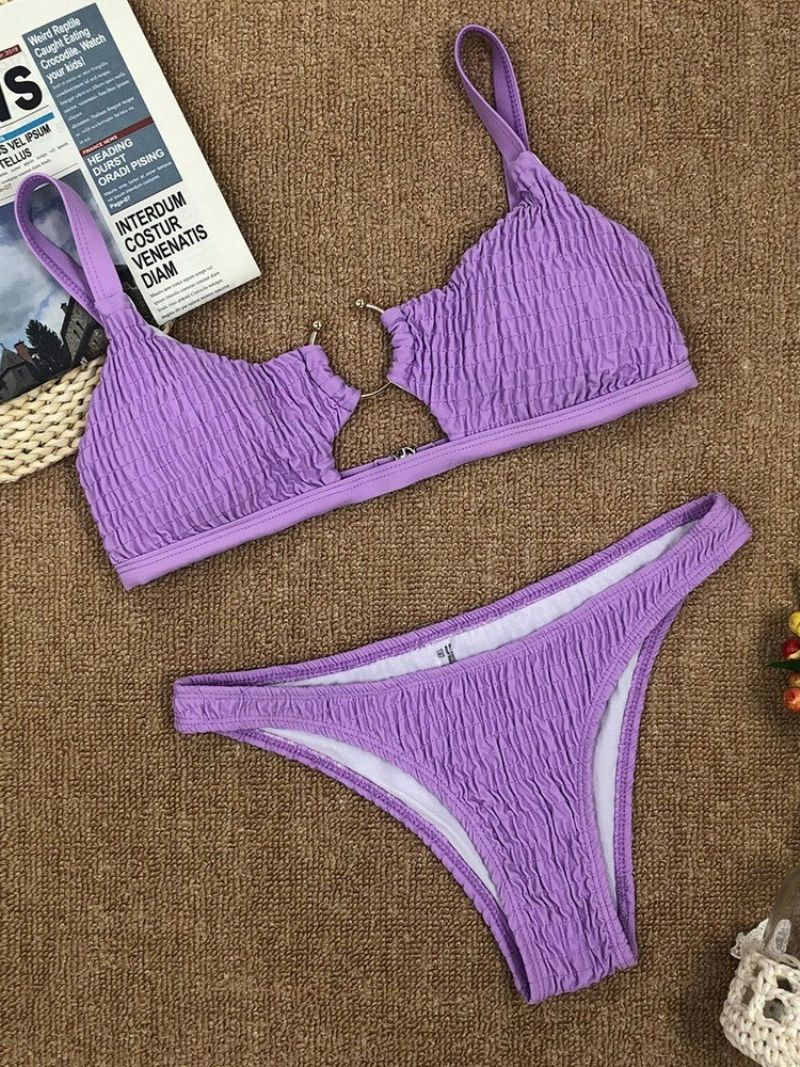 Bikini Set Moda Zwykłe Stroje Kąpielowe