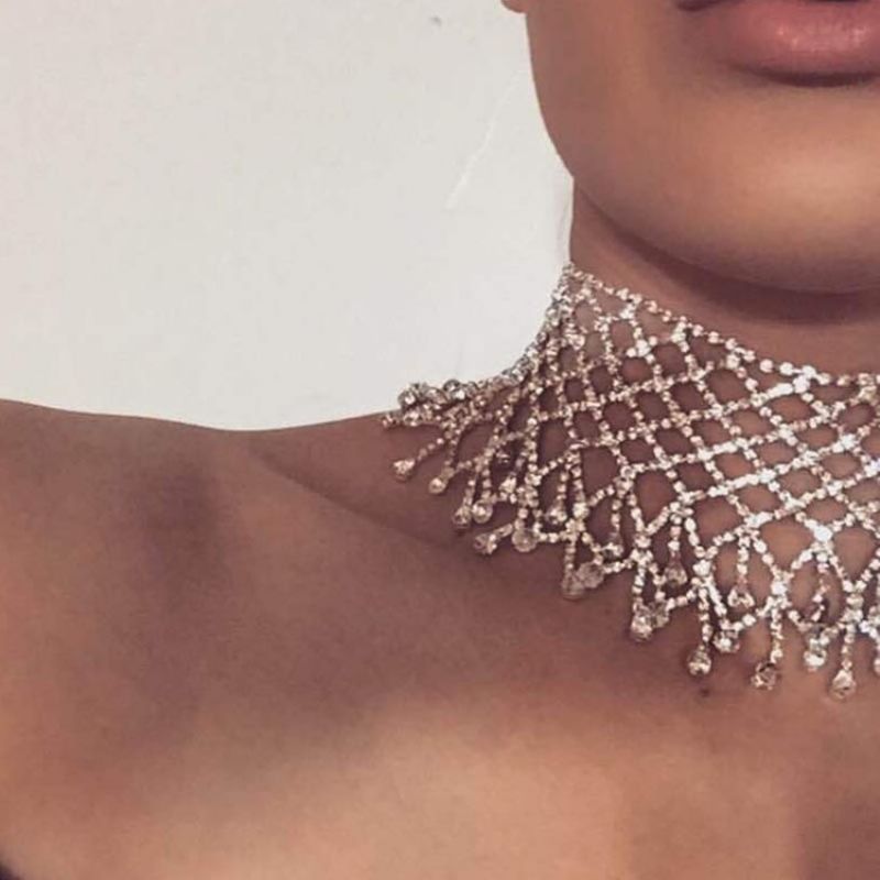 Zwykły Rocznicowy Naszyjnik Choker