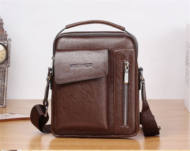 Zwykłe Europejskie Kwadratowe Torby Crossbody Z Pu