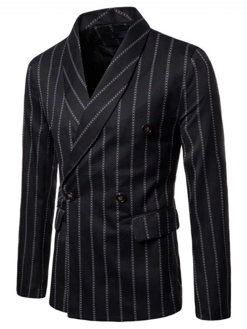 Drukuj Casual Stripe Leisure Blazer