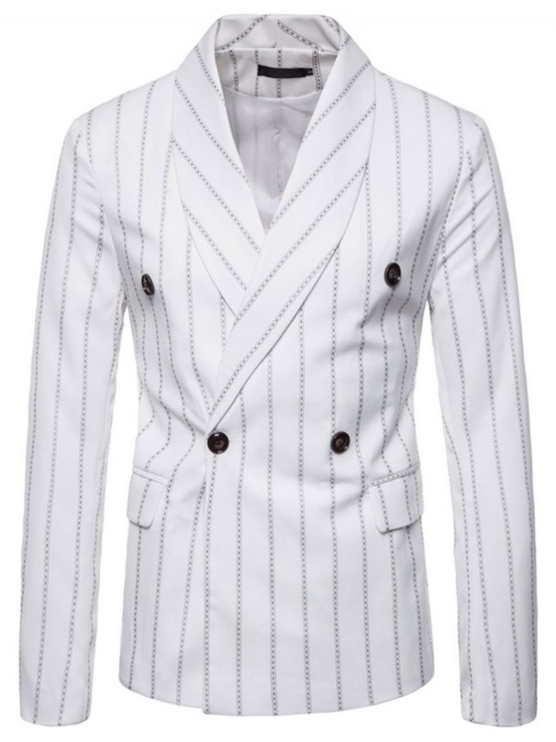 Drukuj Casual Stripe Leisure Blazer