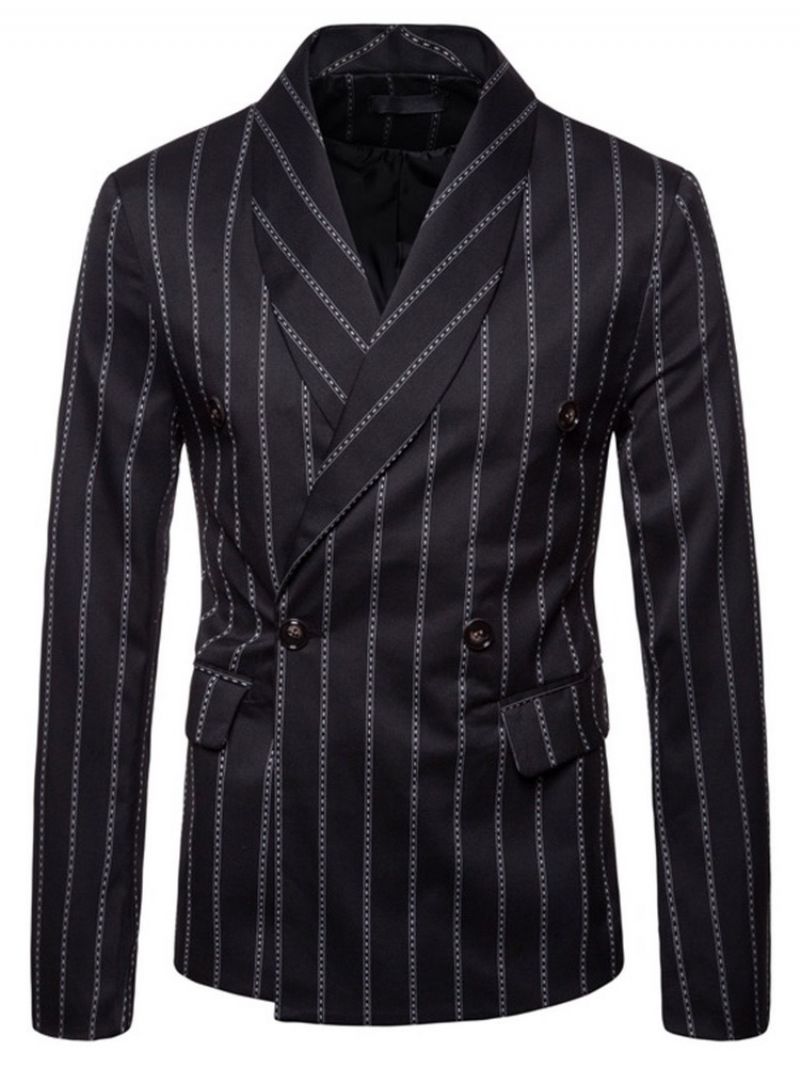 Drukuj Casual Stripe Leisure Blazer