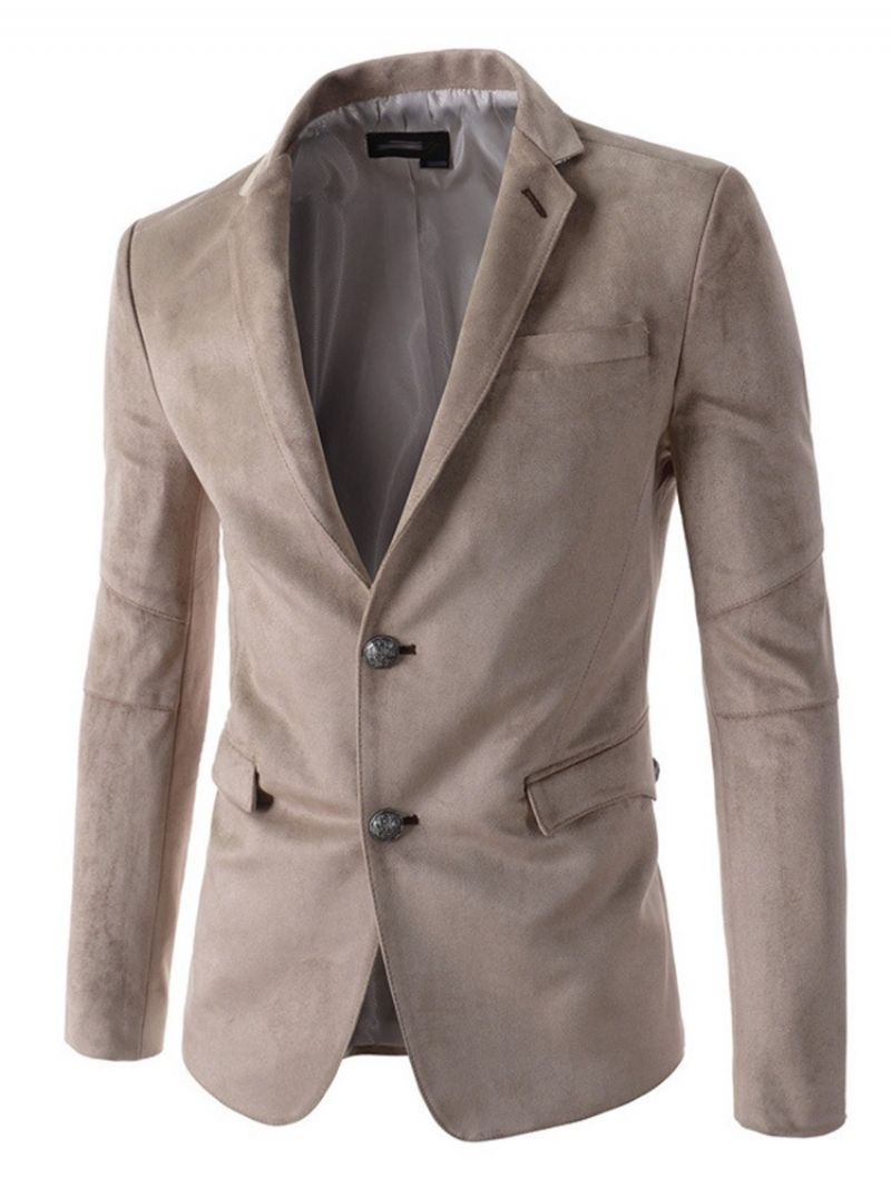 Plain Slim Pocket Leisure Blazer