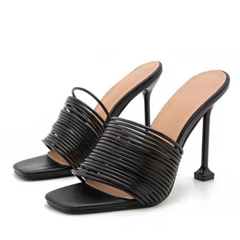 Stiletto Heel Flip Flop Thread Casual Kapcie