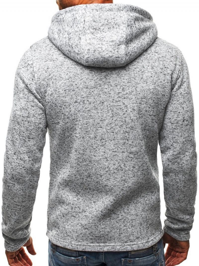 Sweter Rozpinany Z Kapturem Slim Hoodie