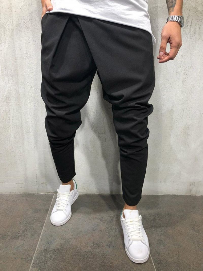 Zwykłe Ołówkowe Spodnie W Połowie Talii Casual Casual Pants