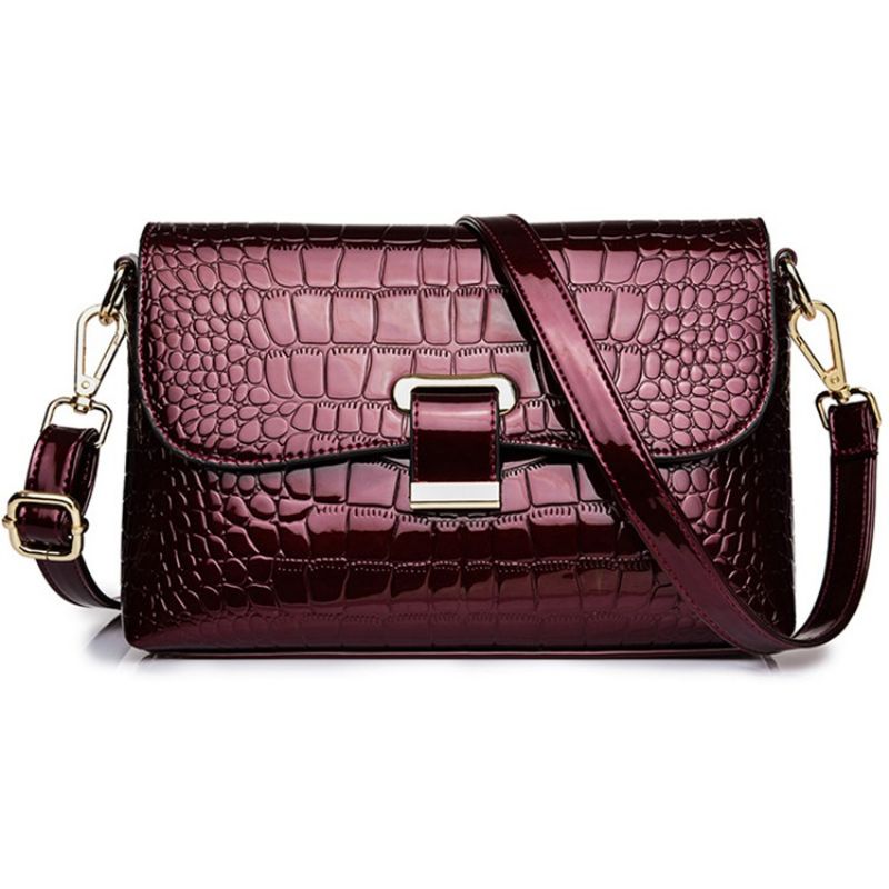 Modne Damskie Torebki Crossbody Z Aligatora Pu