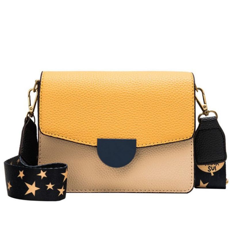 Wątek Pu Square Star Crossbody Bag