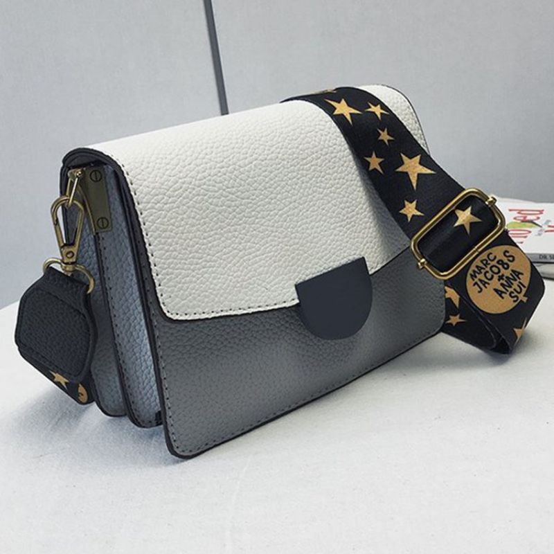 Wątek Pu Square Star Crossbody Bag