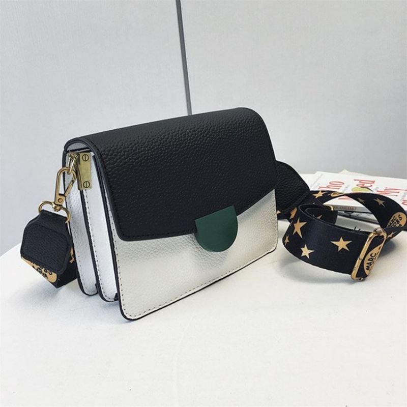 Wątek Pu Square Star Crossbody Bag