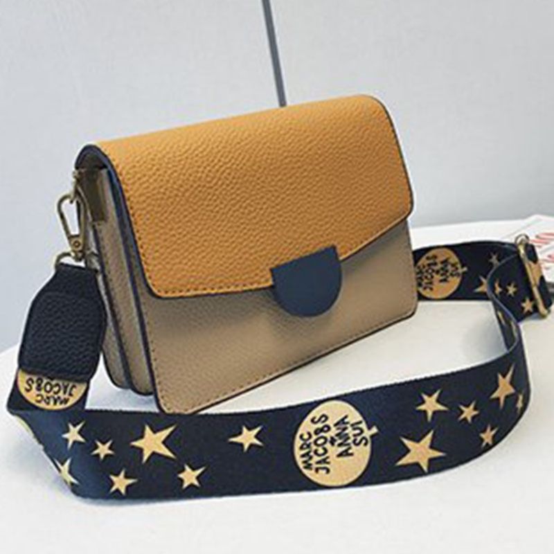 Wątek Pu Square Star Crossbody Bag